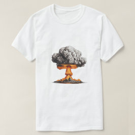 Krachtige kernexplosie t-shirt