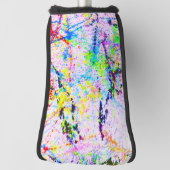 Krachtige kleuren golfheadcover (Draai 90)