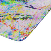 Krachtige kleuren snijplank (Hoek)