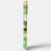 Krachtige kleurrijke textuur, abstracte vierkantje Case-Mate iPhone case (Achterkant / Rechts)