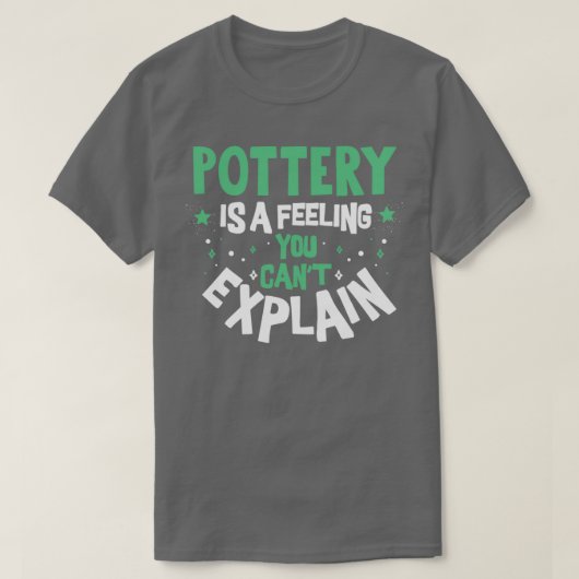 Krachtige koel Funny Best Pottery Classes Qu T-shirt (Design voorkant)