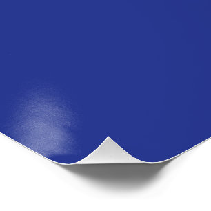 Krachtige Minimalistische Trouwuitnodiging in Diep Perfect Poster