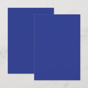Krachtige Minimalistische Trouwuitnodiging in Diep RSVP Kaartje