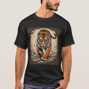 Krachtige Oplaad Tijger T-shirt