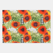 Krachtige papierbladen voor papavers inpakpapier vel (Voorkant 2)