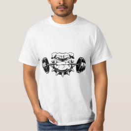 Krachtige poten hond t-shirt
