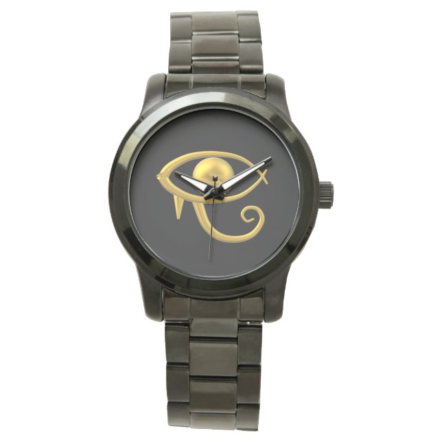 Krachtige Ra Uniseks Horloge (Voorkant)