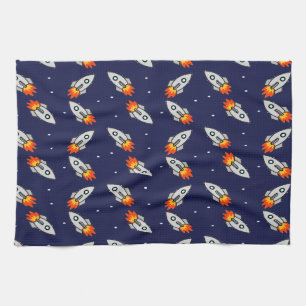 Krachtige raketten theedoek