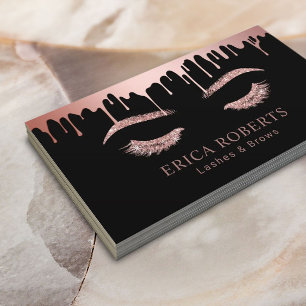 Krachtige Roos Gold-schijven - Lashes & Brows Blac Visitekaartje