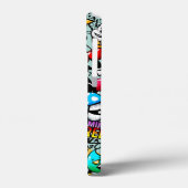 Krachtige Sticker Huid, lippen, spray Graffiti Case-Mate iPhone Case (Achterkant / Links)