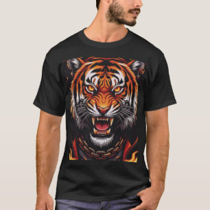 Krachtige Tijger T-Shirt 🔥 Krachtige Heren Basic