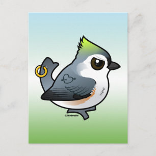 Krachtige Titmouse Briefkaart
