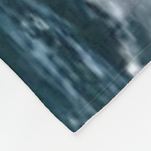 KRACHTIGE WAVES FLEECE DEKEN (Hoek)