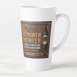 Krachttechnicus elektriciens cadeau latte mok