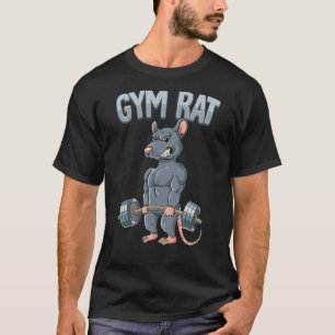Krachttraining Deadlift Gym Rat T-shirt