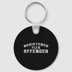 Krachttraining Geregistreerde Flex Overtreder Work Sleutelhanger