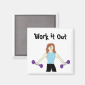 Krachttraining Magneet (Voorkant / Achterkant)