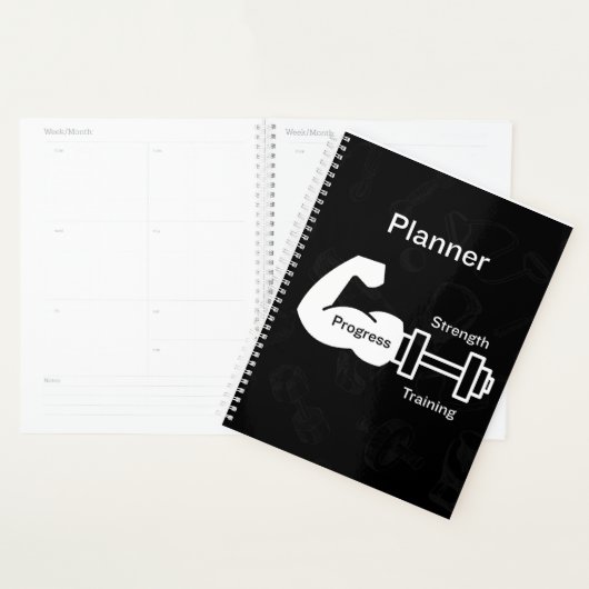 Krachttraining Vooruitgang Planner (Display)