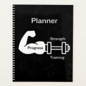 Krachttraining Vooruitgang Planner (Voorkant)