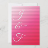 Kraft Beach Pink Monogram Funny NYE Kaart (Achterkant)