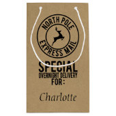 Kraft & Black North Pole Nom de livraison Sac cade (Dos)