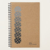 Kraft Brown Pickleball Personal Weekly (Devant)