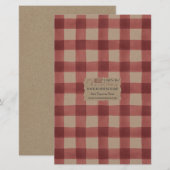 Kraft Buffalo Controle zeeppapierlade - Satin (Voorkant / Achterkant)