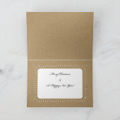 Kraft Cadeau kerst Kaart (Binnen)