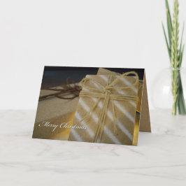 Kraft Cadeau kerst Kaart