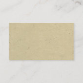 Kraft Flora Weddenschap QR Code RSVP Card Informatiekaartje (Achterkant)