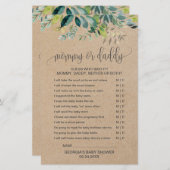 Kraft Foliage Mam of papa Game (Voorkant / Achterkant)