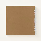 Kraft Letters voor My Grandson Keepomwille Journal Notitieboek (Achterkant)