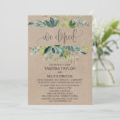 Kraft Loofwerk We Zijn Gevlucht Ontvangst na Vluch Kaart (Staand voorkant)