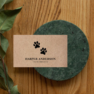 Kraft Modern Beauty Simple Pet Professional Visitekaartje