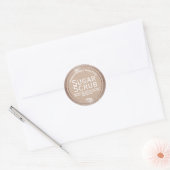 Kraft op glitter suiker scrub labels (Envelop)