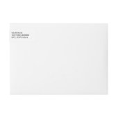 Kraft Paper Background Monogram (Voorkant)