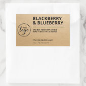 Kraft Paper Soy Wax Candle Labels (Tas)