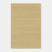 Kraft Paper Style Blank Post-it® Notes (Devant)