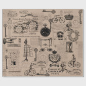 Kraft Paper Style Cadeaupapier (Vlak)