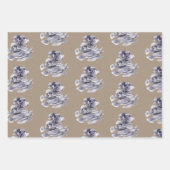 Kraft Paper Waterverf Mulberry koraalrif (Voorkant 2)