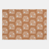 Kraft Papier Ginger Pain Nom de la maison Noël (Devant 2)