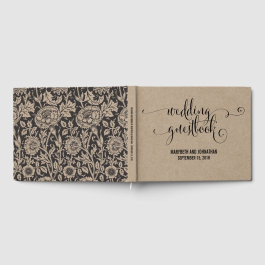 Kraft Rustic Modern Nous Faisons Mariage Livre d'I (Complet)