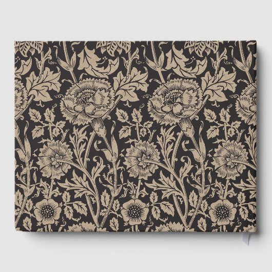 Kraft rustiek modern we doen bruiloft gastenboek (Achterkant)