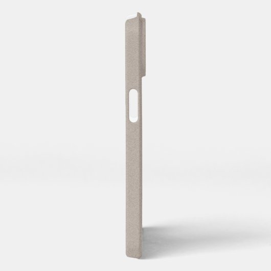 Kraft Style Business Custom Logo & Text Rustic iPh iPhone Hoesje (Rechterkant)