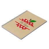 Kraft Teacher Notitieboeken - Apple Split (Linkerzijde)