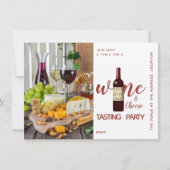 Kraft Wine Kaas Proeverij Uitnodigingen Lekkerbekj (Voorkant)