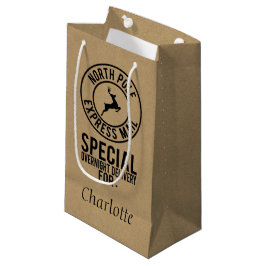 Kraft & Zwart Noordpool Naam levering Gift Bag Klein Cadeauzakje