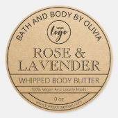  kraftkraftkarbonlabels ronde sticker (Voorkant)