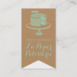 Kraftpapier, Visitekaartje met vlag