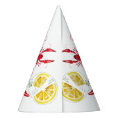 Kräftskiva / Crawfish Boil Feesthoedjes (Achterkant)